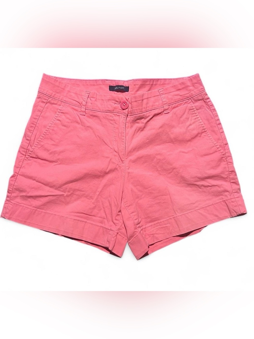 Nautica Coral Pink Chino Shorts